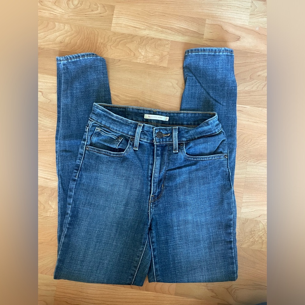 Levi 721 high rise skinny Jean